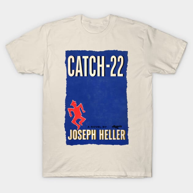 Catch 22 by Joseph Heller - Book Cover T-Shirt by SpartanCell